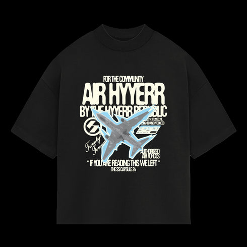 AIR HYYERR TEE - BLACK
